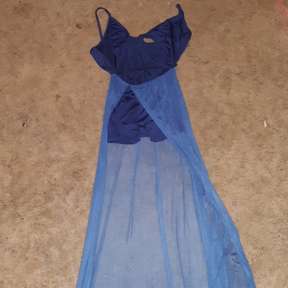 Blue romper